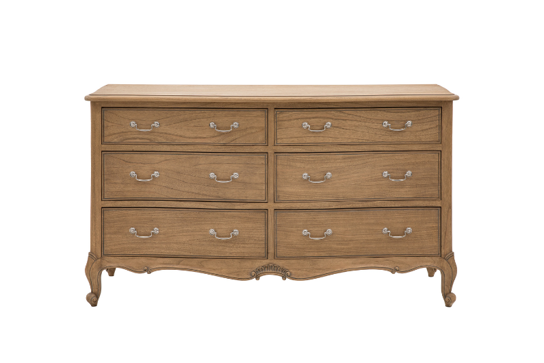 The Fleur 6 Drawer Chest of Drawers