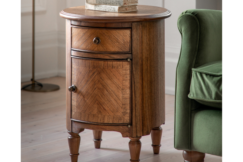 The Clarence Drum Side Table