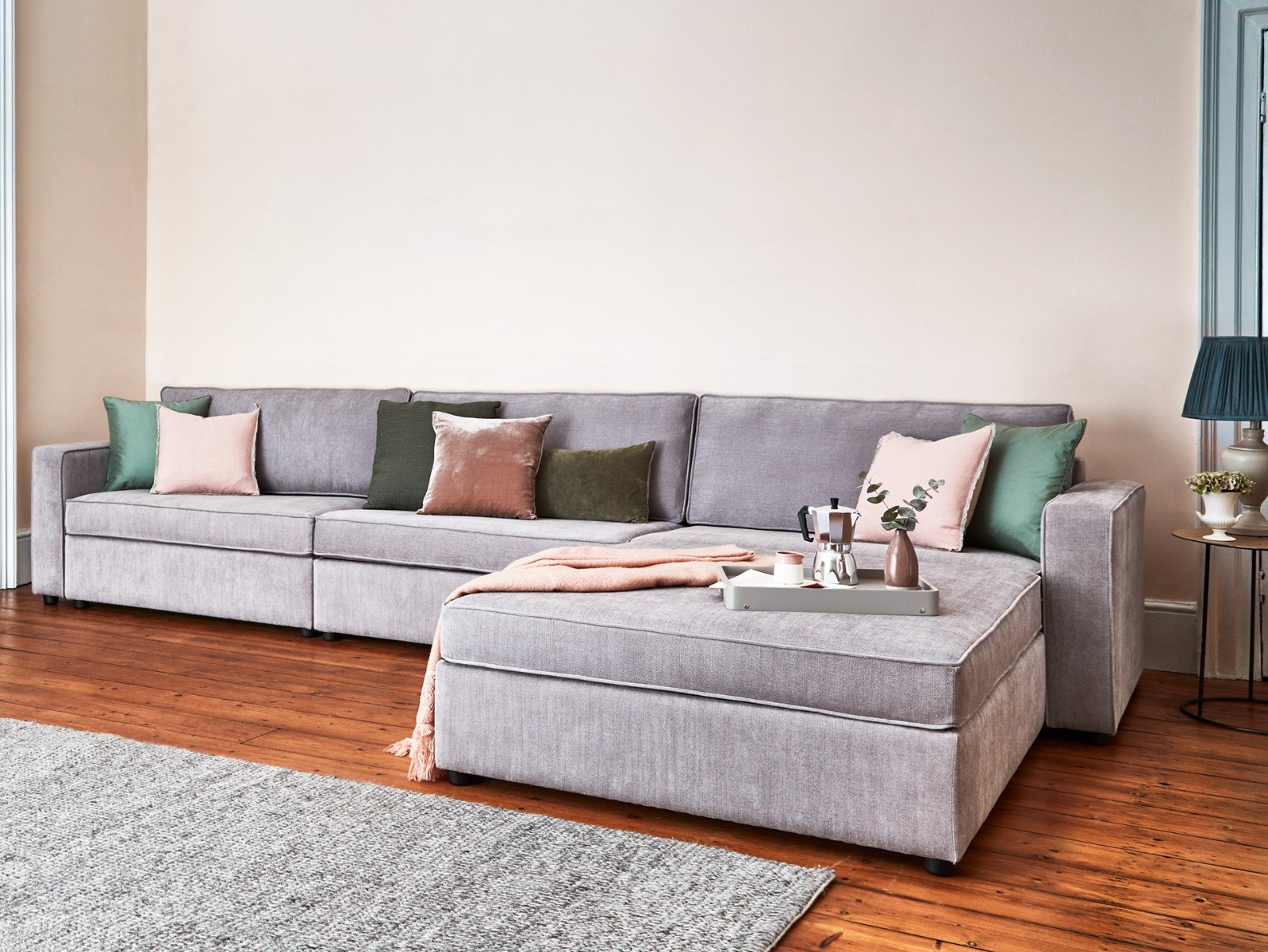 The Westbury 3 Modules Sofa Bed + Ottoman