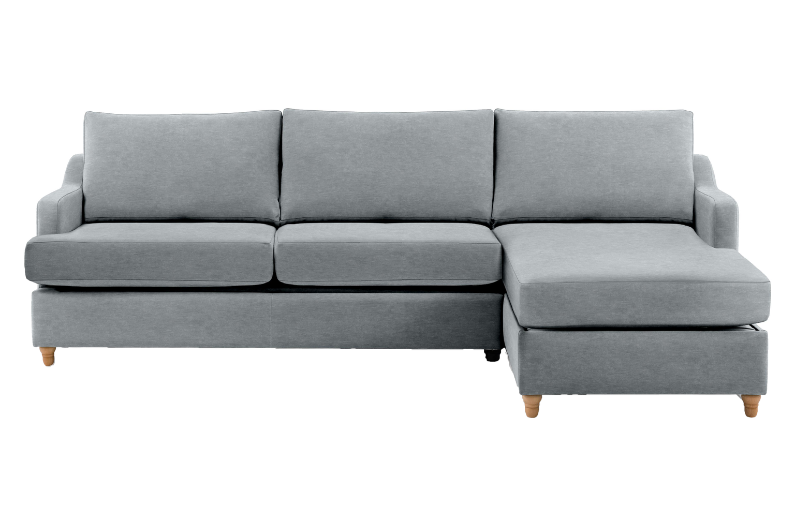 The Atworth 6 Seater Right Chaise Storage Sofa Bed