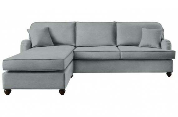 The Downton 5 Seater Left Chaise Storage Sofa