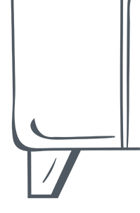 Sofa & Sofa Bed With Sabre Feet