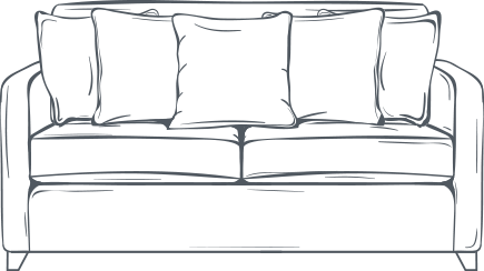 Scatter Back Sofa & Sofa Bed